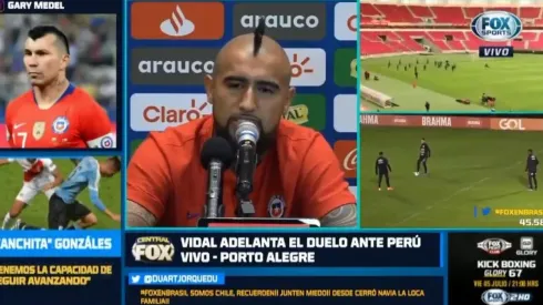 Arturo Vidal habló sobre Reinaldo Rueda.
