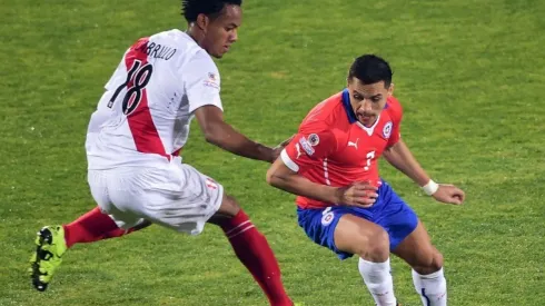 Perú vs. Chile por la Copa América.
