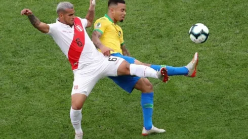 Brasil vs. Perú por la Copa América.
