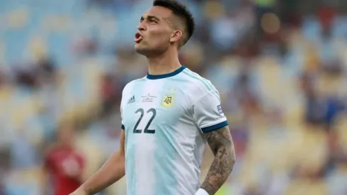 "Levantarse y seguir", el mensaje de Lautaro Martínez después de la derrota ante Brasil