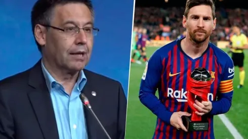 Messi no pide jugadores, según Bartomeu.
