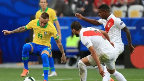 Brasil vs. Perú por la final de la Copa América.
