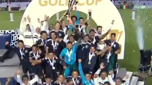 Locura total: el festejo de México al levantar la Copa Oro