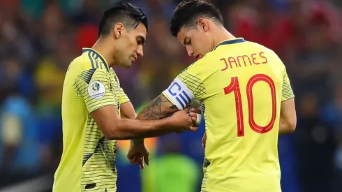 James Rodríguez en la Copa América 2019.
