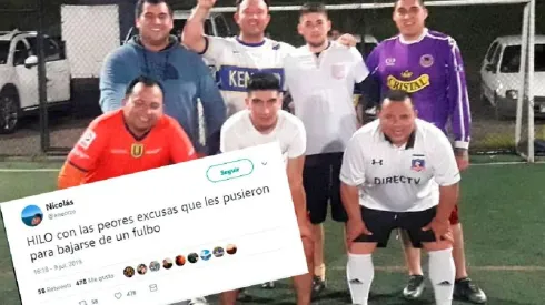 Abrió hilo en Twitter con excusas que pusieron para bajarse de un partido y la rompió toda