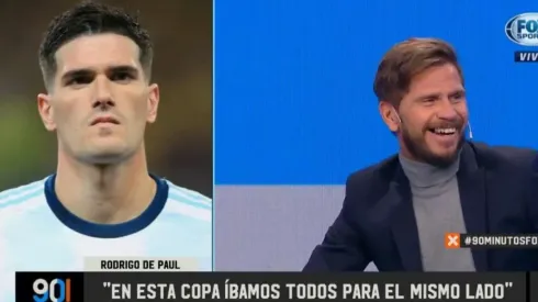 De Paul se cruzó al aire con Benedetto, aclararon todo y nos hicieron llorar de la risa