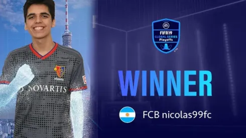 Nicolás Villalba se consagró en los Playoffs y es el gran candidato a ganar la Copa del Mundo de FIFA