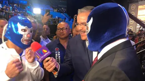 ¡Manny Pacquiao se puso la máscara de Blue Demon!