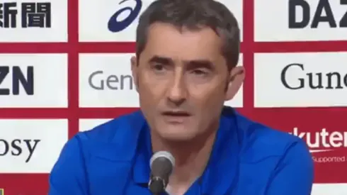 Foto de Ernesto Valverde, entrenador de Barcelona.
