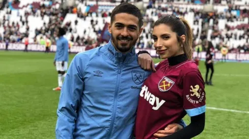 Manuel Lanzini, jugador de West Ham.
