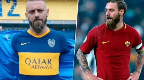 Roma le deseó buena suerte a De Rossi y Boca le respondió en Twitter con el deseo de los hinchas