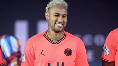 Neymar y su sonrisa en Paris Saint-Germain.
