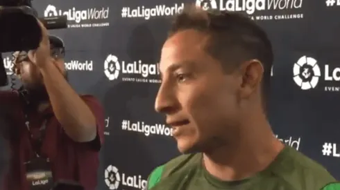 Guardado reiteró sus ganas de retirarse en el Atlas