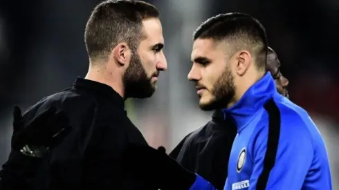 Higuaín e Icardi, dos grandes delanteros.
