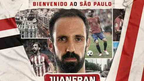 Equipo galáctico: ahora San Pablo anunció el fichaje de Juanfran