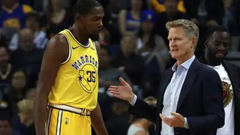 Steve Kerr confesó lo sucedido al enterarse de que Kevin Durant saldría de los Warriors