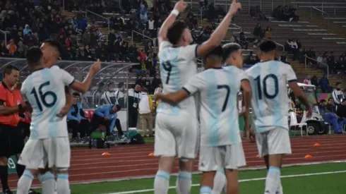 Argentina vs. Honduras por los Juegos Panamericanos en fútbol masculino.
