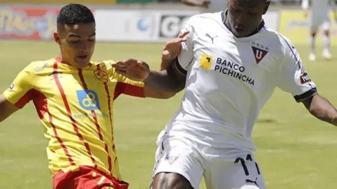 Liga de Quito no pudo ante Aucas.
