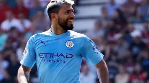 Es una máquina: tercer partido del Manchester City en la Premier, tercer gol del Kun Agüero