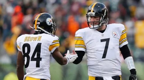 Antonio Brown volvió a pegarle a Ben Roethlisberger y todo indica que perdió la cordura