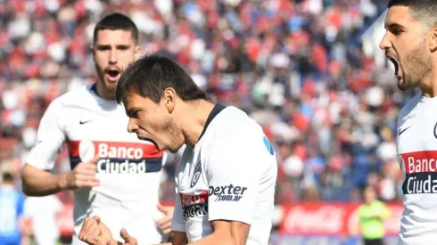 El grito de gol de Ángel Romero.
