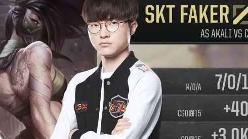 ¡El Rey demonio está de regreso! Faker y SKT smurfeando en la Worlds con un stomp a CG