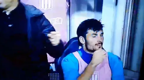 No lo vio nadie: el gesto de Javi García tras el gol de Racing en La Bombonera