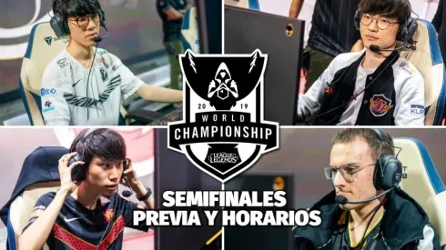 Fecha y Hora para las Semifinales de la Worlds 2019 de League of Legends - SKT vs G2 / IG vs FPX