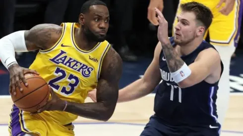 Es el heredero: el insulto amistoso con el que LeBron homenajeó a Luka Doncic