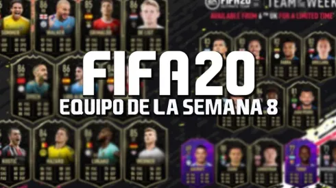 Tres OTW en el nuevo Equipo de la Semana 8 del FIFA 20