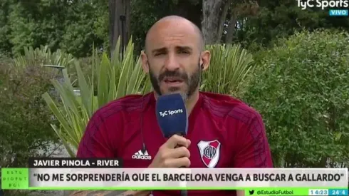 No dijo ninguna fecha, pero Pinola confirmó en qué momento se va a ir de River