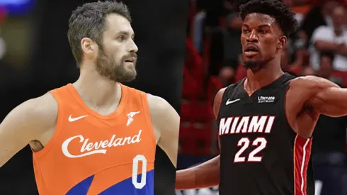 Pelea, pelea: Kevin Love le tiró con todo a Jimmy Butler y este le respondió con más fuerza