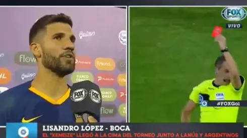 Lisandro López, sobre los de Vélez: "Algunos cuando juegan contra Boca se ponen un poco violentos"