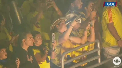 Así se escuchó el himno de Colombia en Miami previo al duelo contra Perú