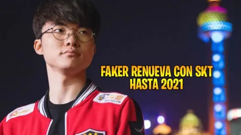 ¡Hay Faker para rato! SKT le renovó el contrato hasta 2021