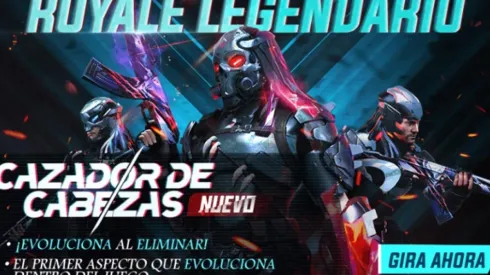 Cazador de Cabezas ya disponible en Free Fire ¡El primer Traje Legendario!