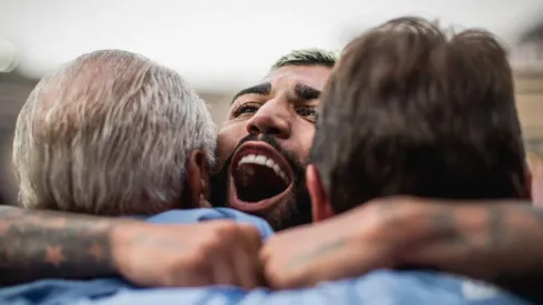 PURA FELICIDAD. La sonrisa de Gabriel Jesús tras consagrarse campeón (Foto: Conmebol).
