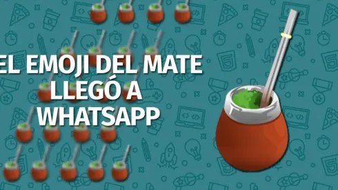 Como conseguir el Emoji del Mate en WhatsApp