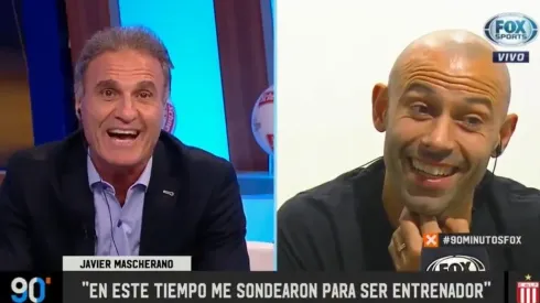 Ruggeri lo apuró a Mascherano: "No sé por qué te reís"