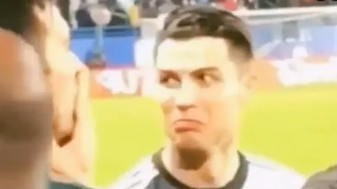 La reacción de Cristiano cuando unos fanáticos le cantaron por Messi