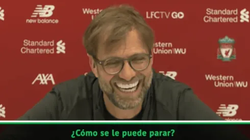 Lo amamos: la reacción de Klopp cuando le preguntaron cómo parar a Vardy