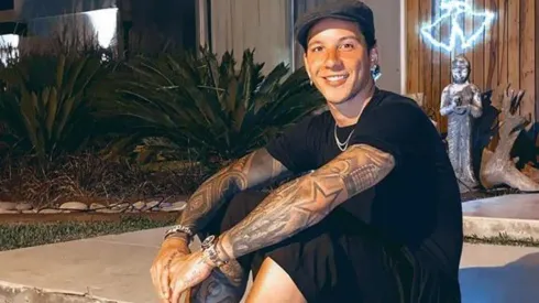 Driussi conoció a Neymar y metió foto con su hija en brazos