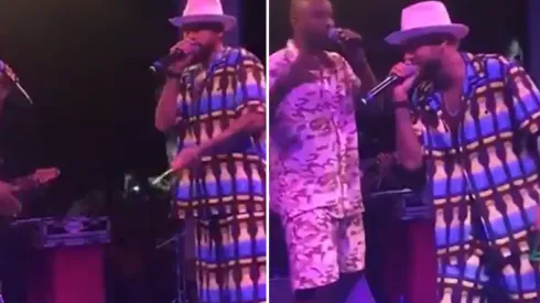 Le encanta la fiesta: Neymar se subió al escenario y cantó con una banda