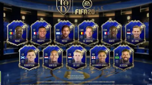 EA Sports revela el TOTY del FIFA 20 Ultimate Team