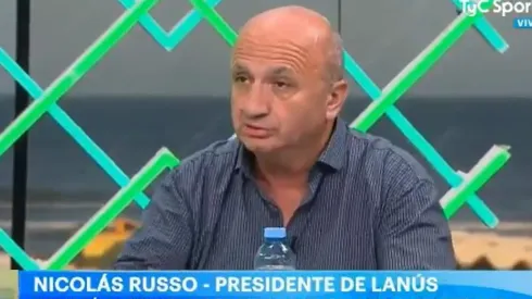 El presidente de Lanús se la pudrió a "los cinco grandes" del fútbol argentino: "Manejan la Superliga"