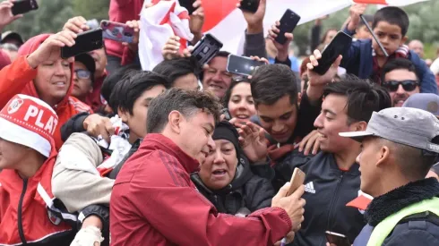 El enorme gesto de Gallardo con los hinchas que acompañan a River