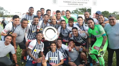 Alianza Lima fue campeón del clausura 2019.
