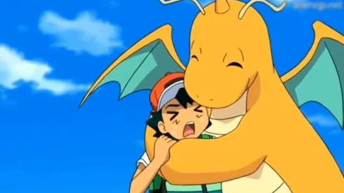 ¡Épico momento! Ash captura un Dragonite en el anime de Pokémon