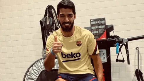 Luis Suárez subió foto en plena recuperación y enseguida comentó Anto Roccuzzo