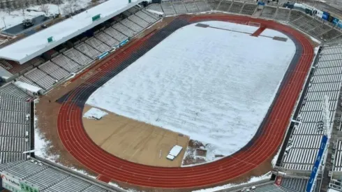 Juárez compartió su estadio nevado y Necaxa le respondió